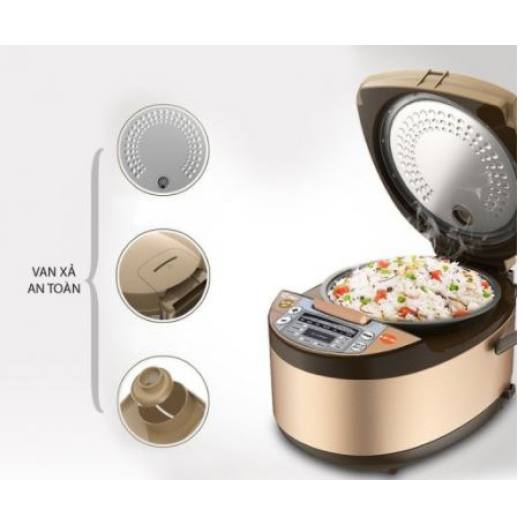 Nồi Cơm Điện Tử Comet 1.8 Lít - Cm8086N8 - Hàng (Bảo Hành 12 Tháng)