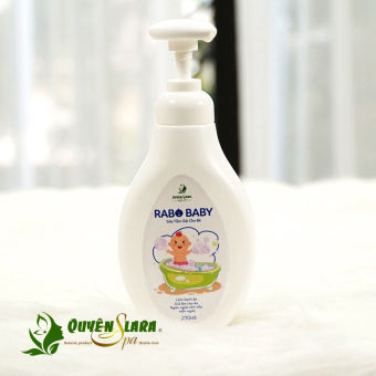 Sữa tắm gội cho bé Rabo Baby Quyên Lara 200ml