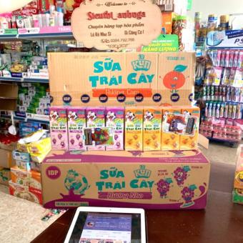 Sữa Kun Trái Cây Hương Cam/Nho Thùng 48 Hộp x 180ml (Sưu Tập Thẻ Đổi Balo)