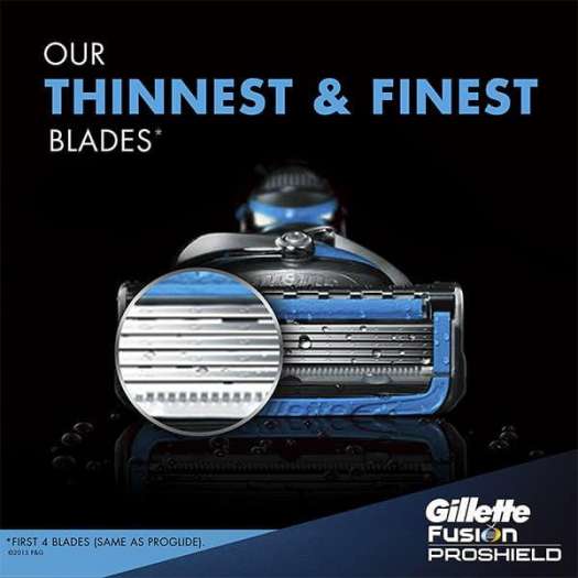 Lưỡi cạo râu Gillette Fusion 5+1 Proshield Nhật Bản - [Nhật Bản]