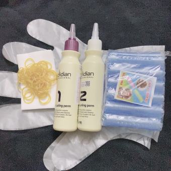 cặp UỐN LẠNH TÓC 3D OBSIDIAN 120ML- UỐN LẠNH TẠO SÓNG BỒNG BỀNH VÀ TRỤC UỐN XOĂN TẠI NHÀ