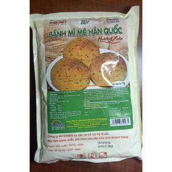 Bột trộn sẵn bánh mì mè hàn quốc 1 kg