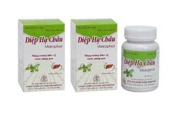 Combo 3 hộp Viên uống Diệp Hạ Châu Mekophar (lọ 100v) - Đông Anh Pharmart