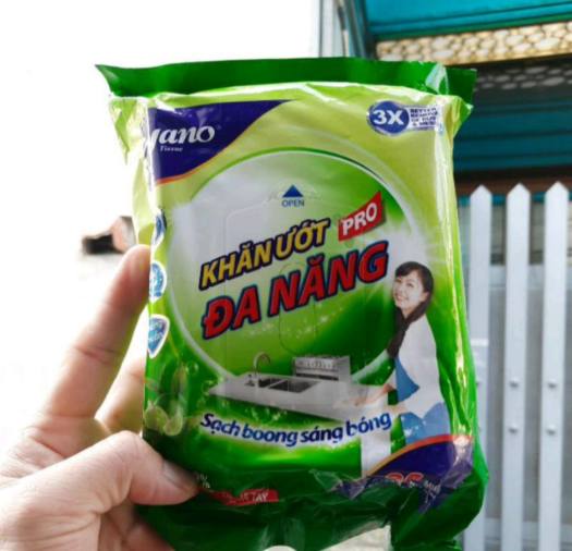 Khăn ướt lau bếp đa năng Nano 30 miếng