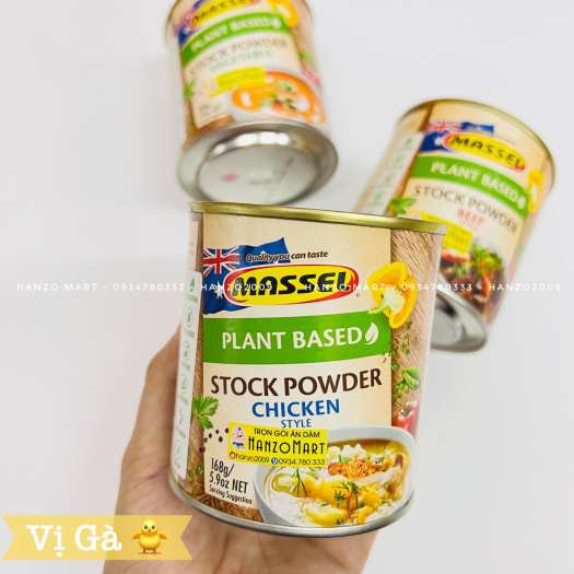 Bột Nêm Úc/Hạt Nêm Úc Massel Vị Gà/Rau Củ/Bò 168G