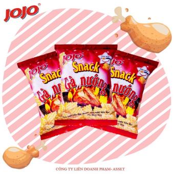 Bánh Snack JOJO Gà Nướng (10 goi