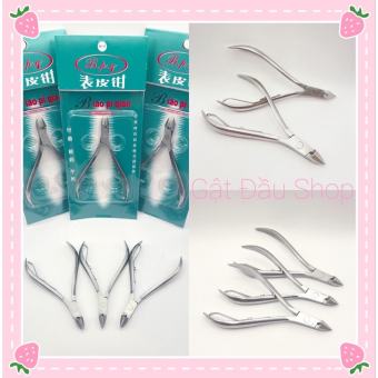 Kềm Cắt Da, Cắt Móng Tay Móng Chân Kìm Bấm Cắt Da Đa Năng Kềm Làm Nail Cao Cấp Từ Thép Không Gỉ, Kìm Xanh