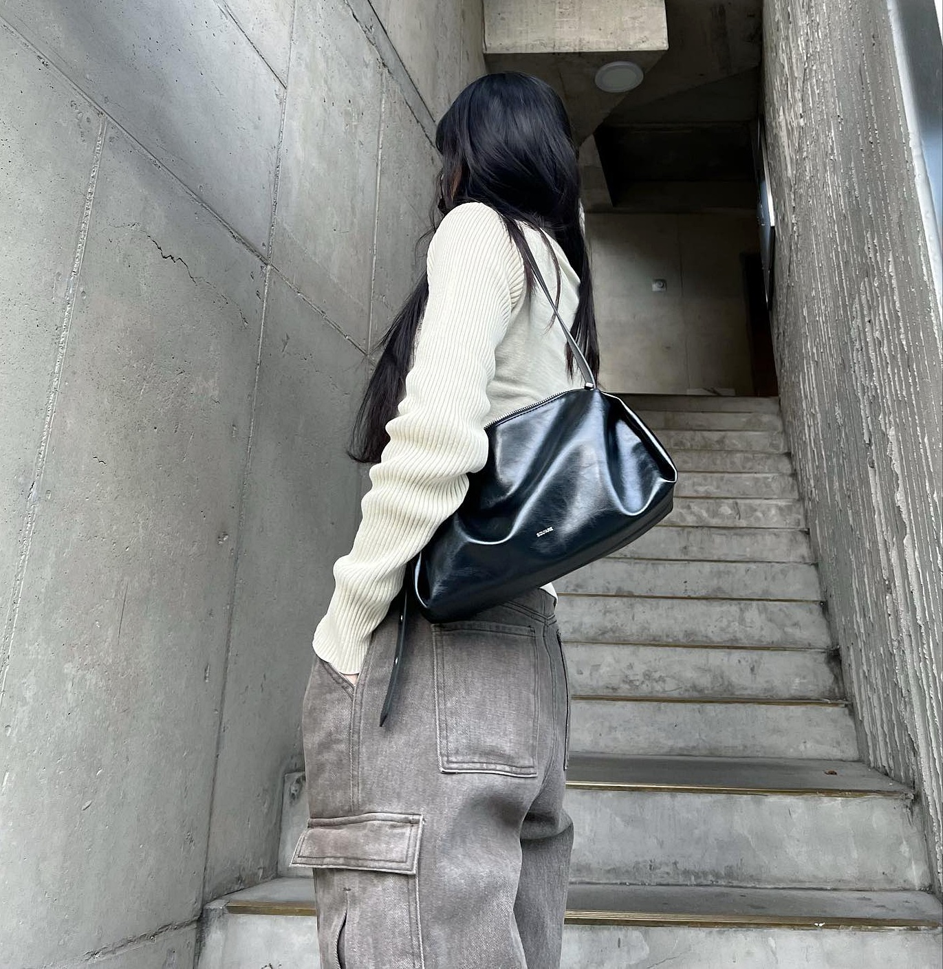 SQUARELINE Layer Shoulder Bag Cross Bag - 8 Color (2025 New