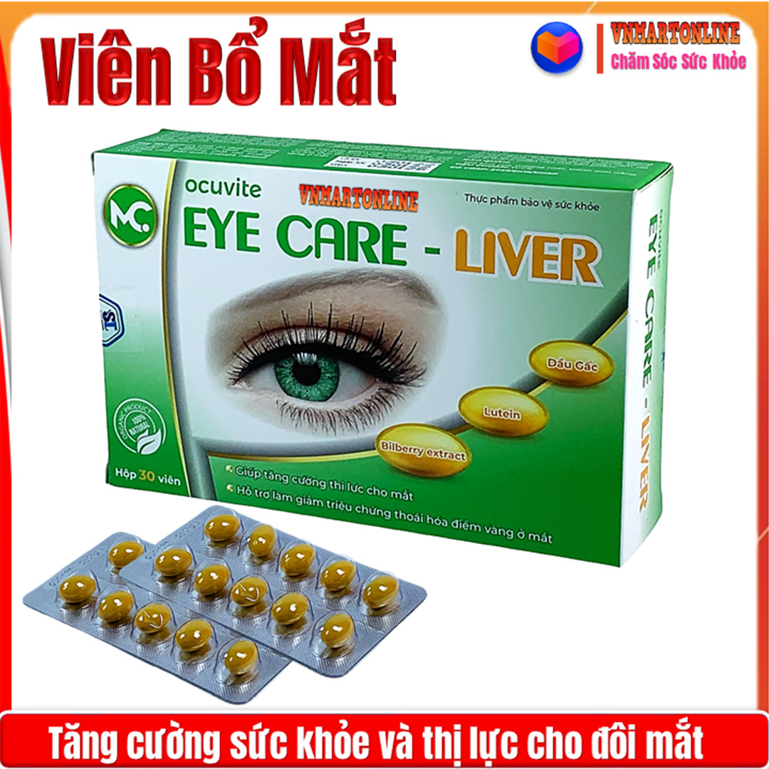 Viên Uống Bổ Mắt Eyesvit Plus Giúp Bổ Sung Dưỡng Chất Cho Đôi Mắt Chống Lại Các Tác Động Từ Tia Cực Tím Ảnh Hưởng Đến Mắt, Cải Thiện Thị Lực Cho Mắt - VNmart Online