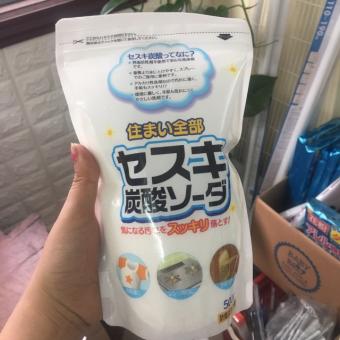 Bột tẩy đa năng baking soda không hại da tay Sesuki Rocket Nhật Bản 500g