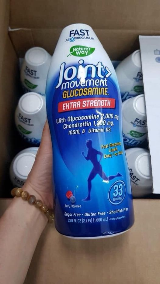 Nước uống bổ sung #Glucosamine_Wellesse của Mỹ
