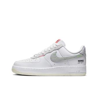 Men's sports shoes Nike Air Force 1 low-cut sports shoes White gray sneakers,Nike Air Force 1 Low Low Top Sneakers White Gray,