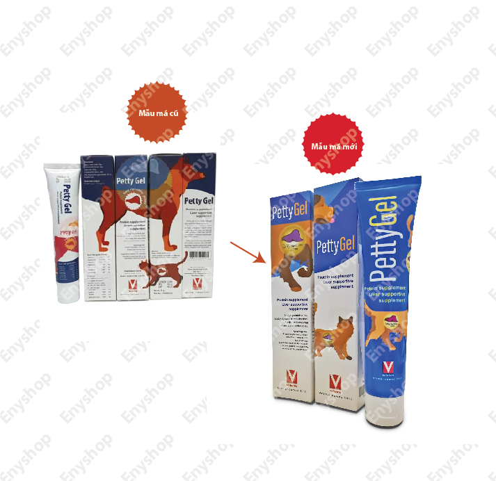[HCM]PETTY GEL 85 gr/ống - Cung cấp Vitamin axit amin cho thú cưng bệnh bỏ ăn dùng tốt trong trường hợp có bệnh lý về gan giả độc ganthú già