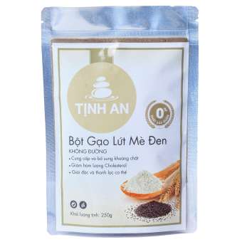 Bột Gạo Lứt Mè Đen Tịnh An (250g)