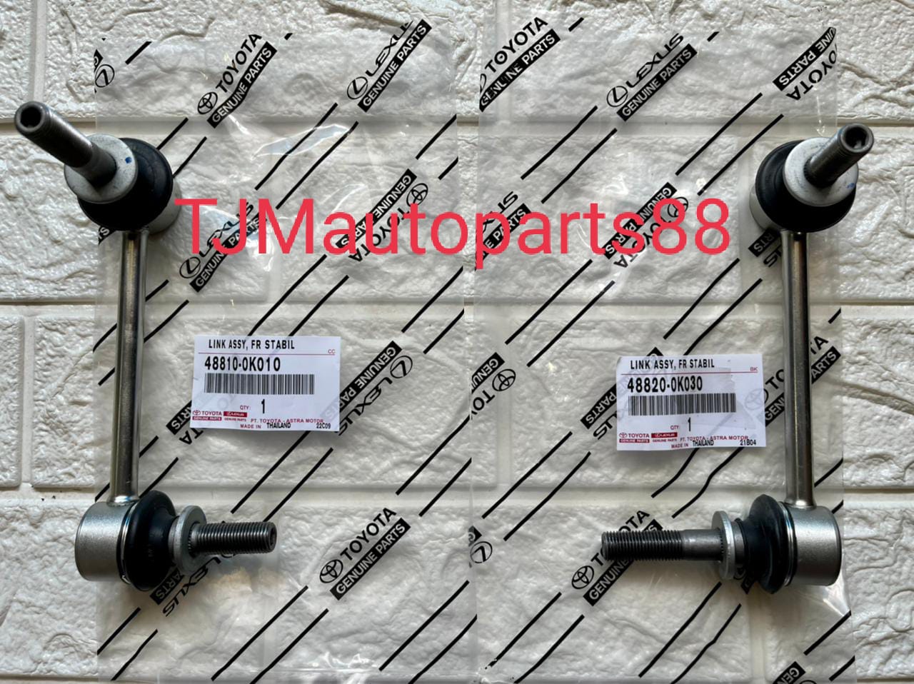 Link Stabil Depan Stabilizer Fortuner VRZ Kanan Kiri 1Set Original Harga 800,000 rupiah*Gratis Ongkir