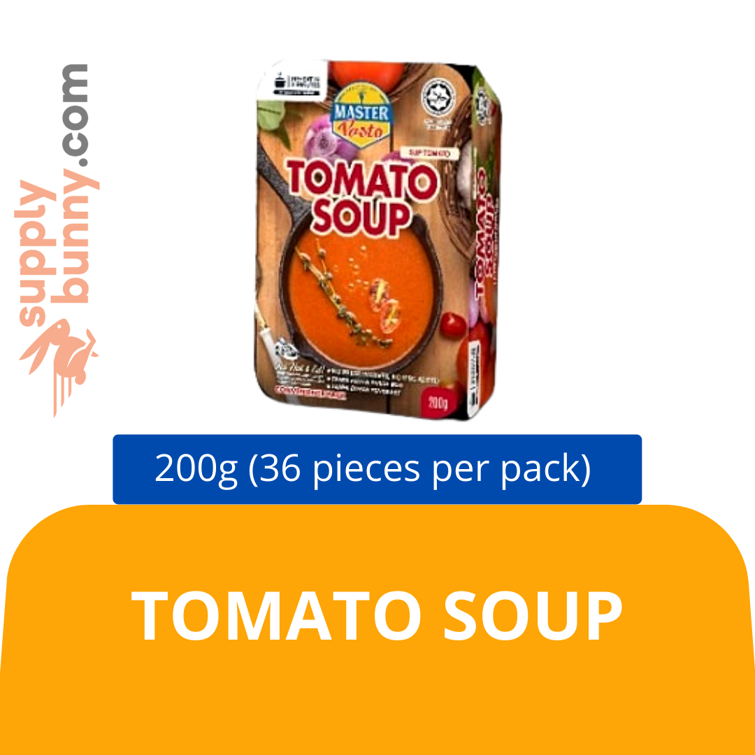 KLANG VALLEY ONLY! Tomato Soup 200g (36 pieces per pack)
