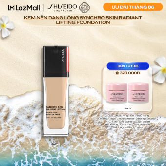 Kem nền Shiseido Synchro Skin Radiant Lifting Foundation 30ml