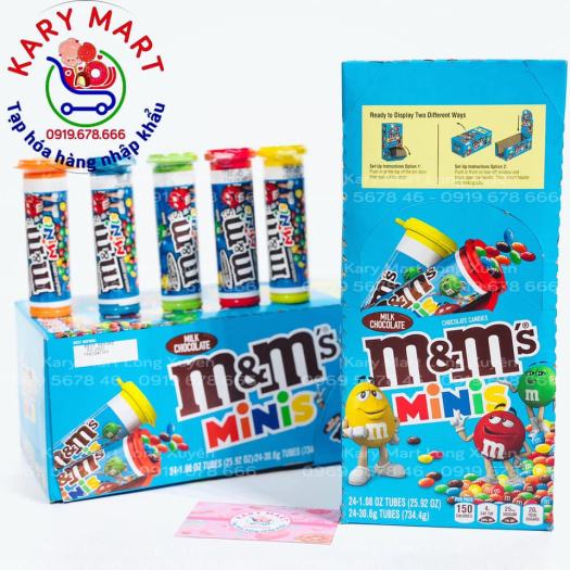 Kẹo chocolate M&M mini 30,6g - Mỹ