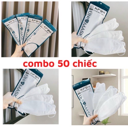 Túi 10c khẩu trang kf94 unimask