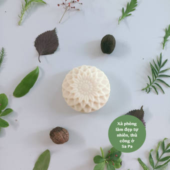 Xà phòng thảo mộc - 100% từ thiên nhiên - Giúp làm sạch và dưỡng ẩm dịu nhẹ