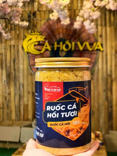 Ruốc Cá Hồi Sapa - Cá Hồi Làm Ruốc Siêu Ngon - Hộp 100gr