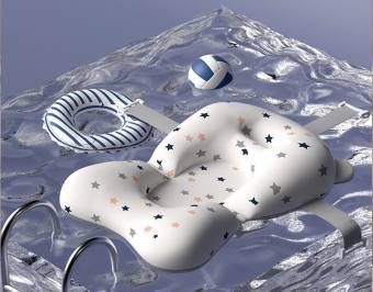 Phao tắm cho bé sơ sinh, Đệm tắm cho bé