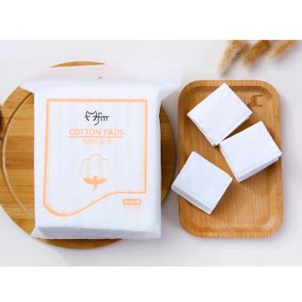 Bông tẩy trang 3 lớp cotton pads 222 miếng - bông trang điểm chất bông tự nhiên, làm sạch lớp trang điểm và bụi bẩn- Mimomart HN