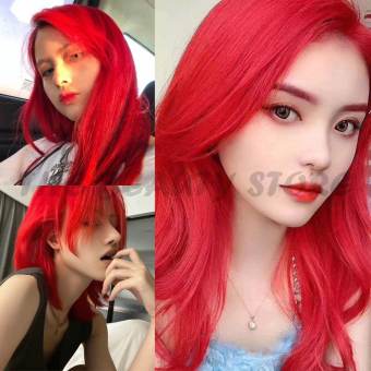Kem Nhuộm Tóc Màu Đỏ Lửa Red Màu Mix Đỏ 0/66 Hair Dye Cream