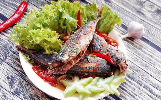 Cá khô xào khế, Khô cá Nục không đầu đặc sản khô Cà Mau thịt săn chắc, thơm ngon, giàu dinh dưỡng hút chân không túi 100GRAM, Thơm ngon, Ăn bao ghiền