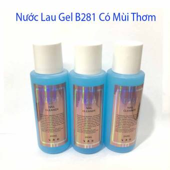 Nước lau gel B281 200ml Có Mùi Thơm , Cồn Lau Gel Chuyên Dụng giá tốt (Nail,móng tay)