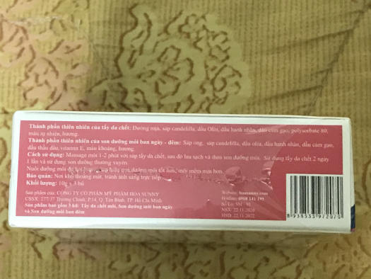 Combo dưỡng môi H.MOI Hòa Sunny