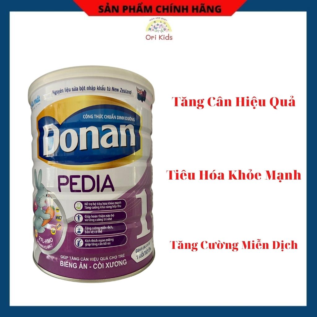Sữa Bột Donan Pedia 900g Dành Cho Trẻ Biếng Ăn Chậm Lớn, Còi Xương, Sữa Mát Bé Dễ Tăng Cân, Tiêu Hóa Tốt (Trẻ 1 tuổi trở lên) Ori Kids