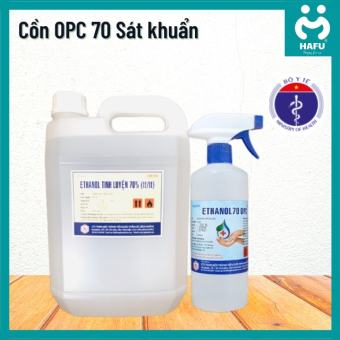 Cồ n Y Tế 70 OPC, Etha nol 70 Cồn Sát Khuẩn, Dung dịch sát khuẩn tay nhanh 500ml