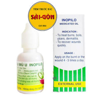 Dầu Mù U Inopilo Hỗ Trợ Bị Bỏng Giảm Đau