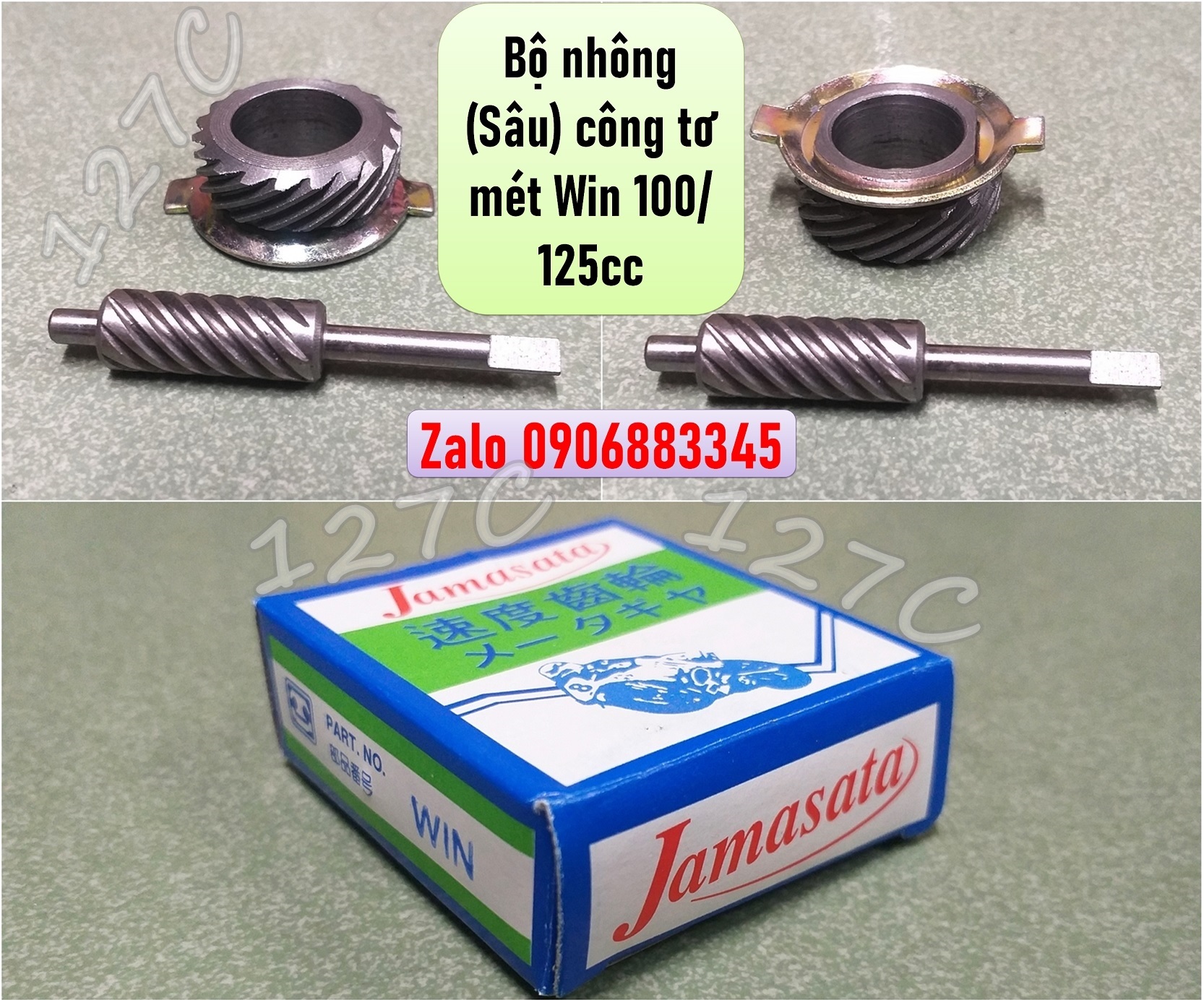Bộ nhông công tơ mét win 100/ 125cc