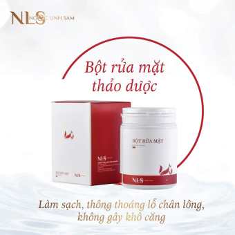 Bột rửa mặt thảo dược thiên nhiên Ngọc Linh Sâm 150gram