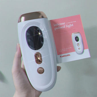 Máy triệt lông KAKKUDA nội địa Hàn Quốc - Haki ; Dùng cho vị trí : Vùng nách - Vùng Bikini - Vùng mặt ; Dễ dàng sử dụng, tẩy sạch được hết lông