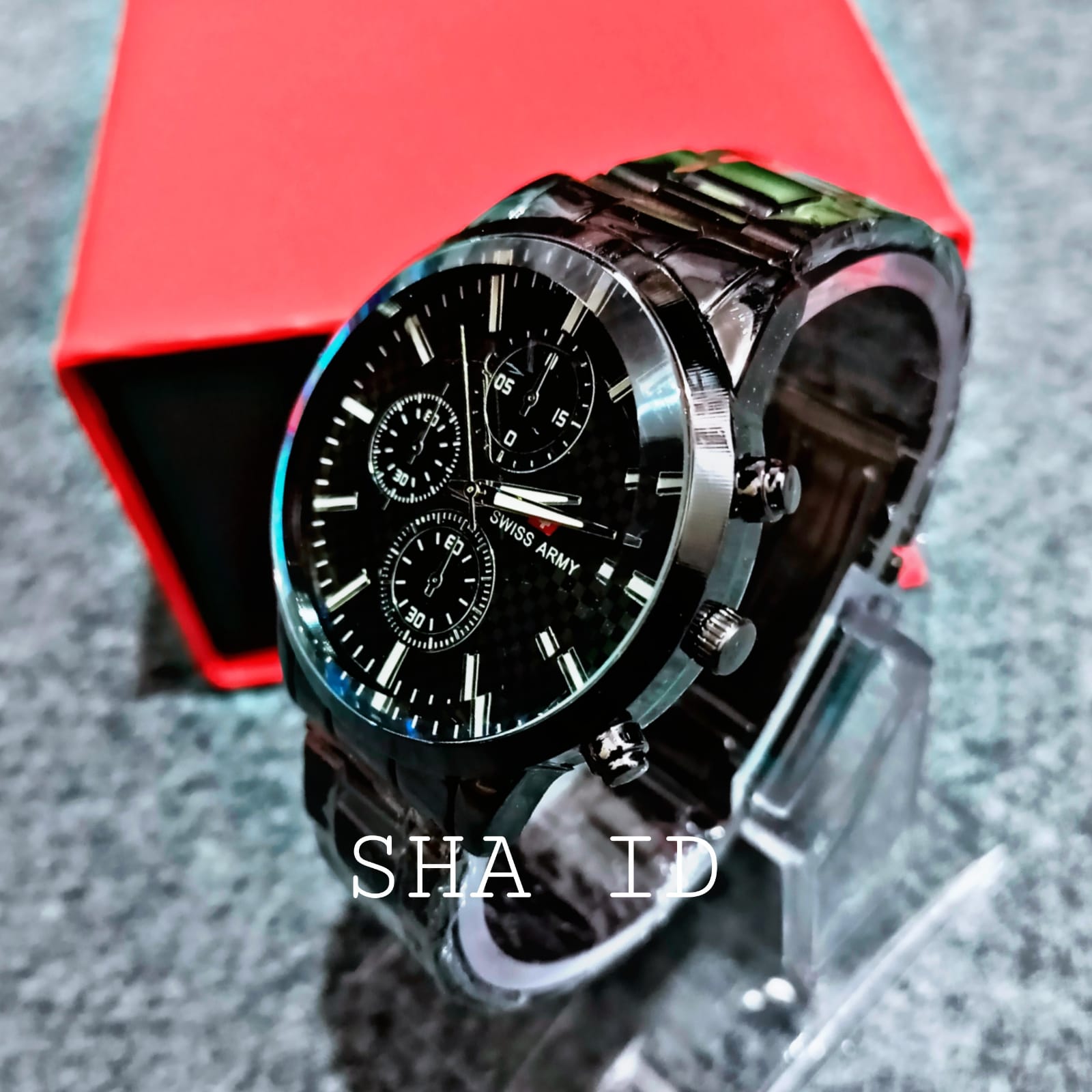 	 Sha !!! Jam Tangan Pria Original/Jam Tangan Pria Terlaris/Jam Tangan Pria Stainless Steel 	
