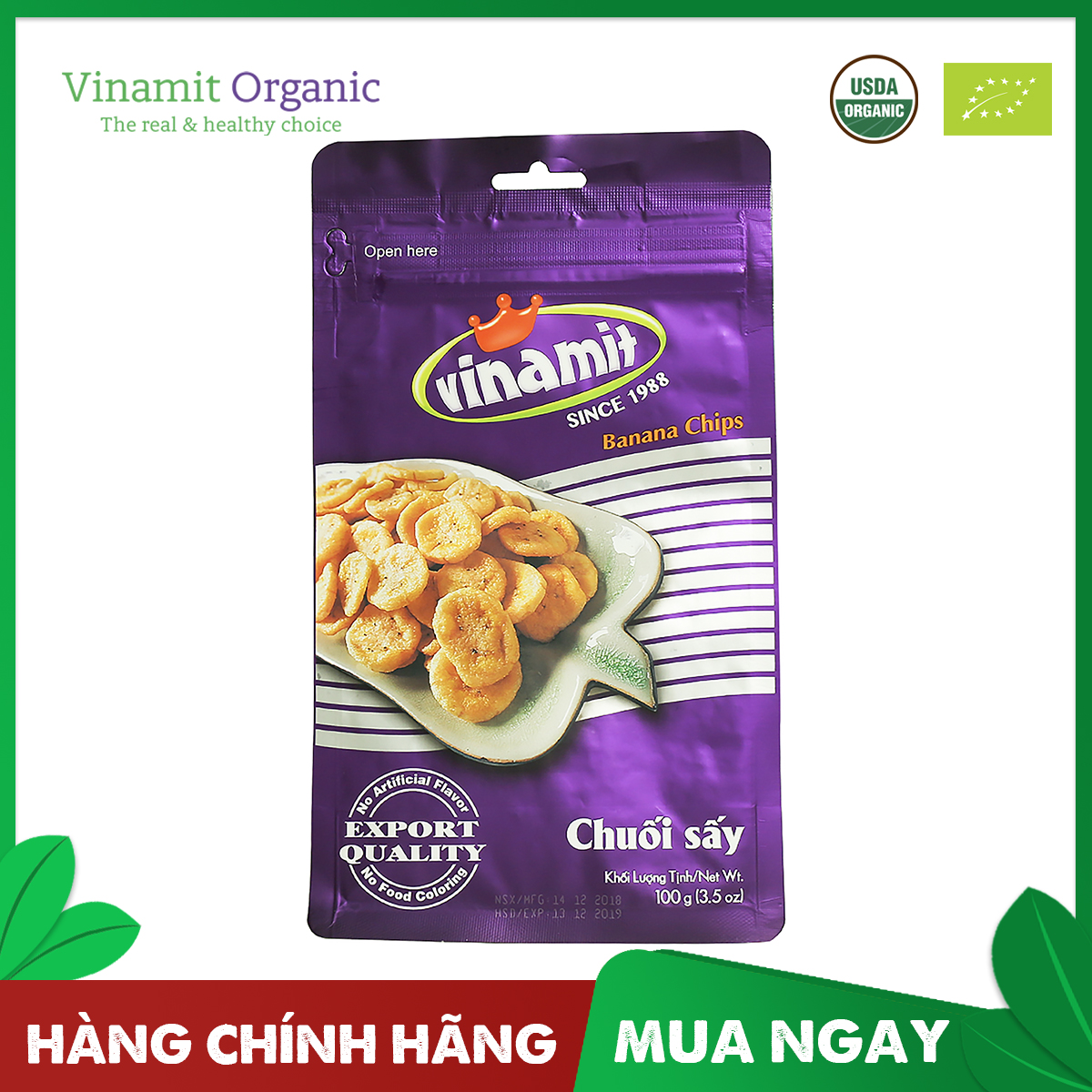 Chuối Sấy VINAMIT 100g