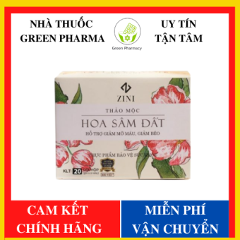 Trà Thảo mộc HOA SÂM ĐẤT Chính hãng 100% - Green Pharma 1