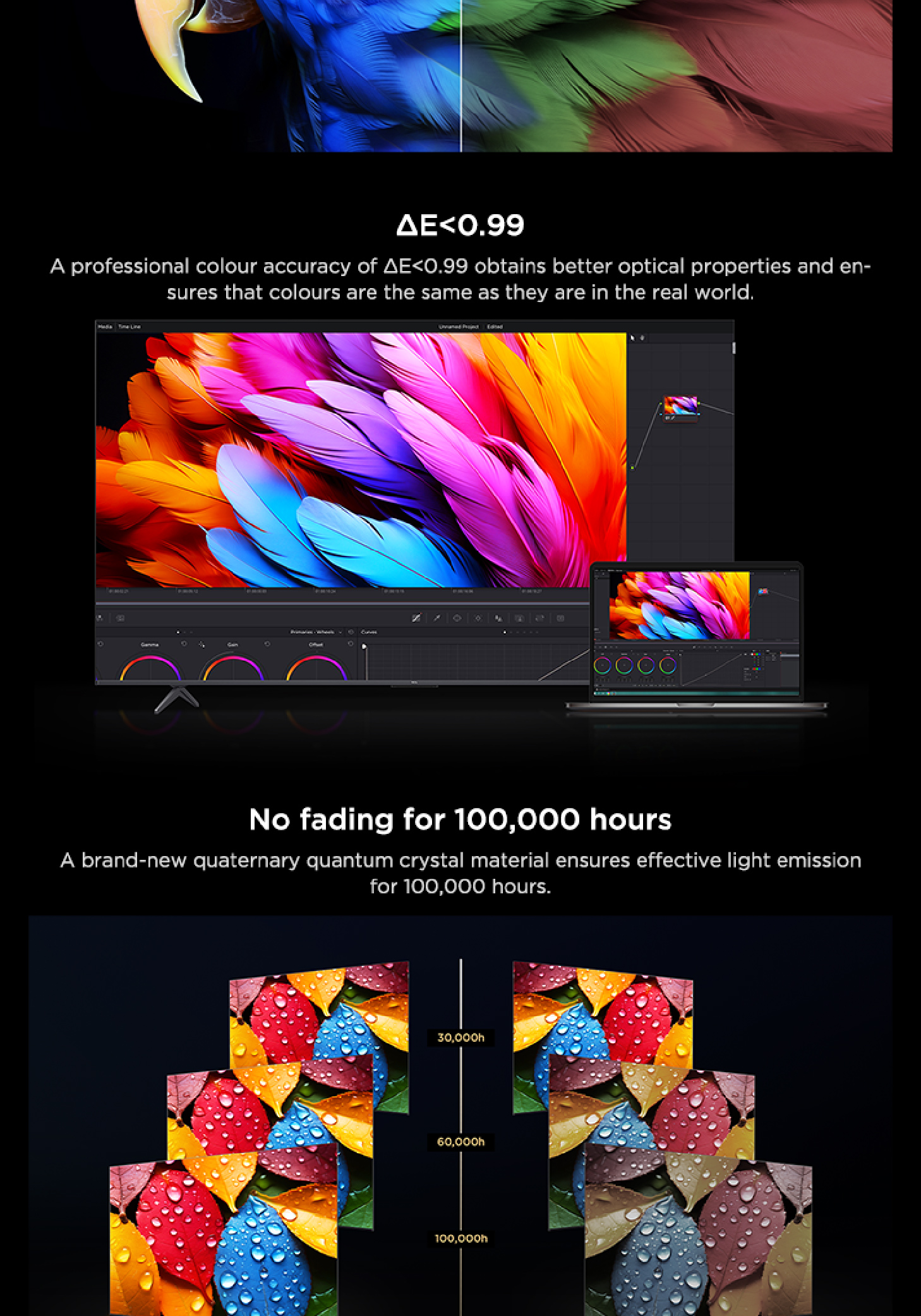 2024 TCL C655 4K QLED | 43 50 55 65 75 85 98 | AI Smart Google TV | Eye care | AIPQ PRO · v3