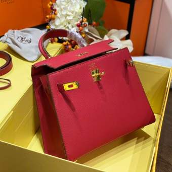 Túi xách hm 25, size 20 cao cấp tang vàng