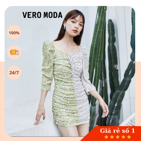 Váy body nhún Vero moda - Đầm Vero moda chính hãng