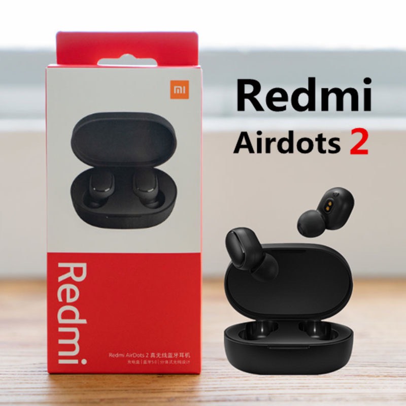 Tai Nghe Bluetooth Xiaomi Redmi 2 Mi Airdots Bluetooth 5.0 Tai Nghe Không Dây TWS Tự động kết nối