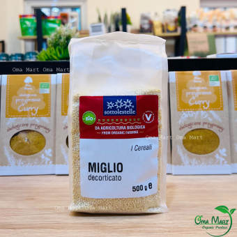 Hạt kê hữu cơ Sottolestelle - Ý