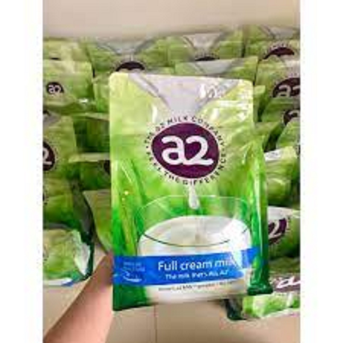 Sữa tươi dạng bột A2 nguyên kem (850g) cho người lớn và trẻ em trên 2 tuổi- Dạng túi