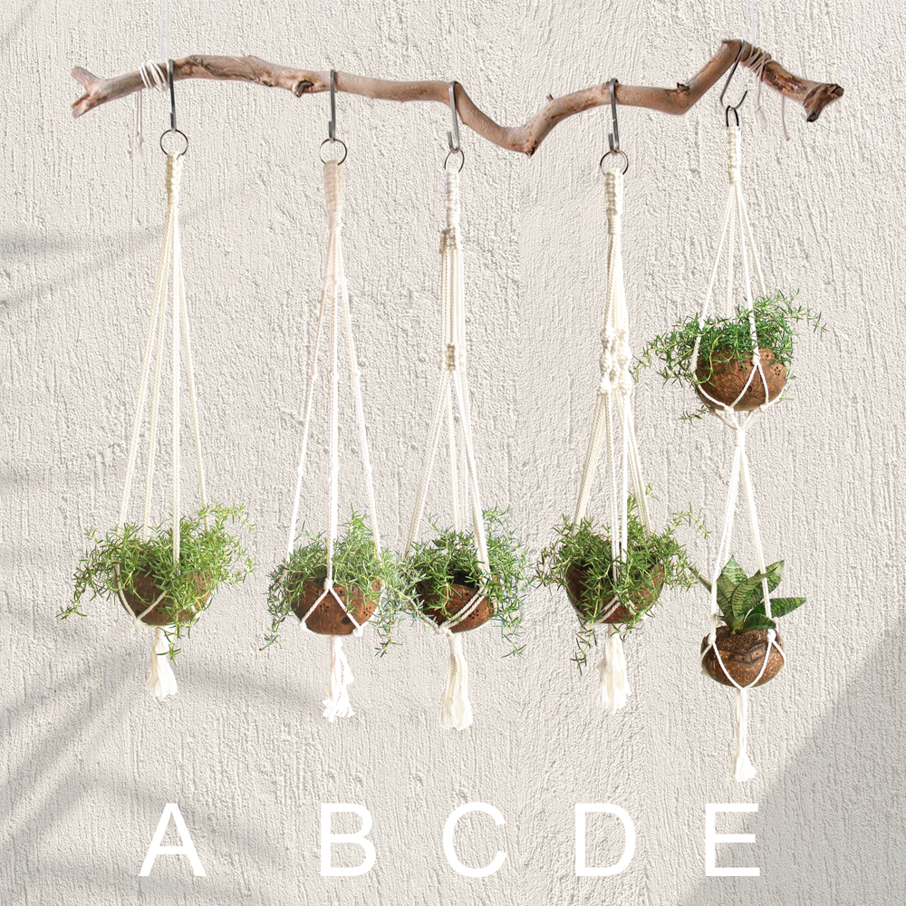 MycoGREEN - Dây treo Macrame Decor chậu cây