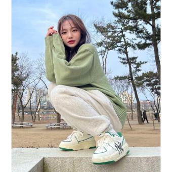 Giày MLB Chunky Liner viền đen, MLB CHUNKY viền xanh xanh, giày mlb chunky ny đen, chunky viền nâu (hàng Trung)