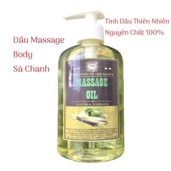 Dầu Massage Body Tinh Dầu Sả Chanh Thiên nhiên 100% 500ml-1000ml - Mềm mịn da