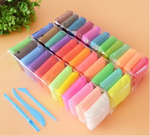 Super Light Clay Air Dry Clay Bouncing Clay with Free 2pcs Tool SJN-16-17